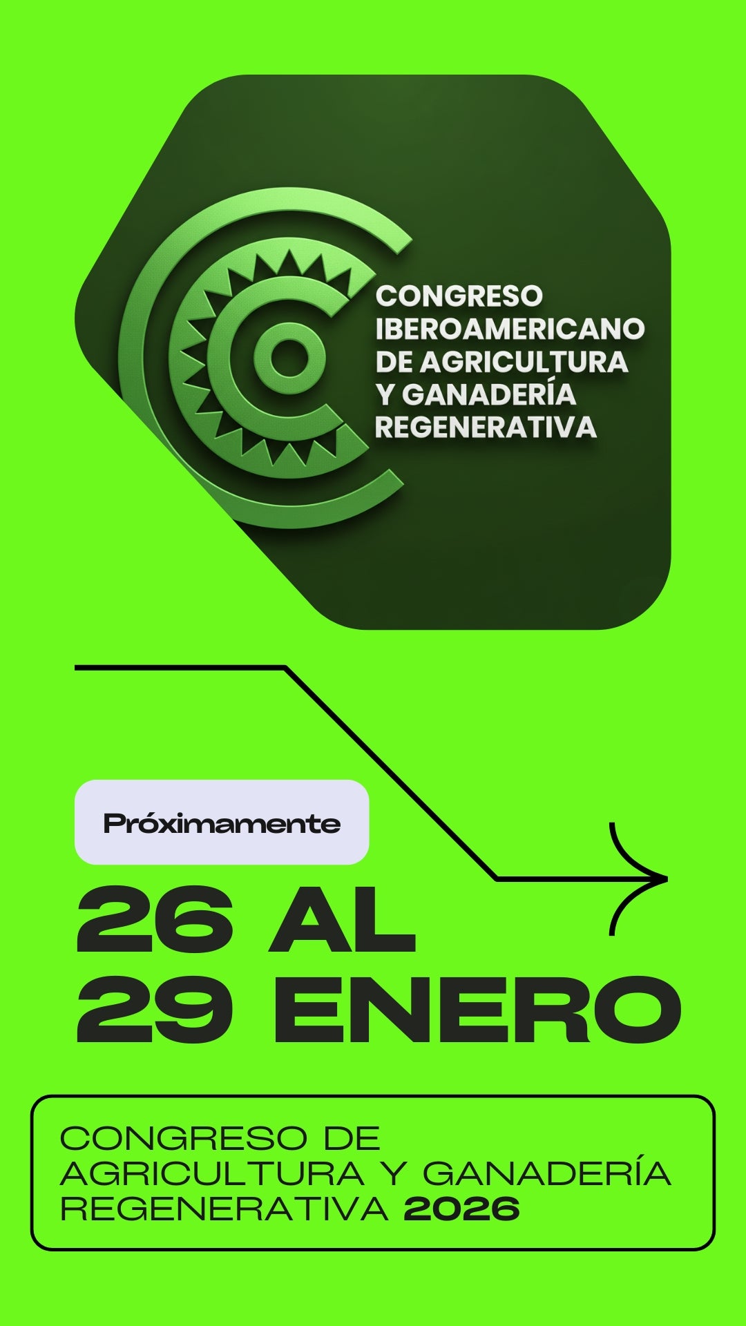 Entrada Congreso Agricultura y Ganadería Regenerativa